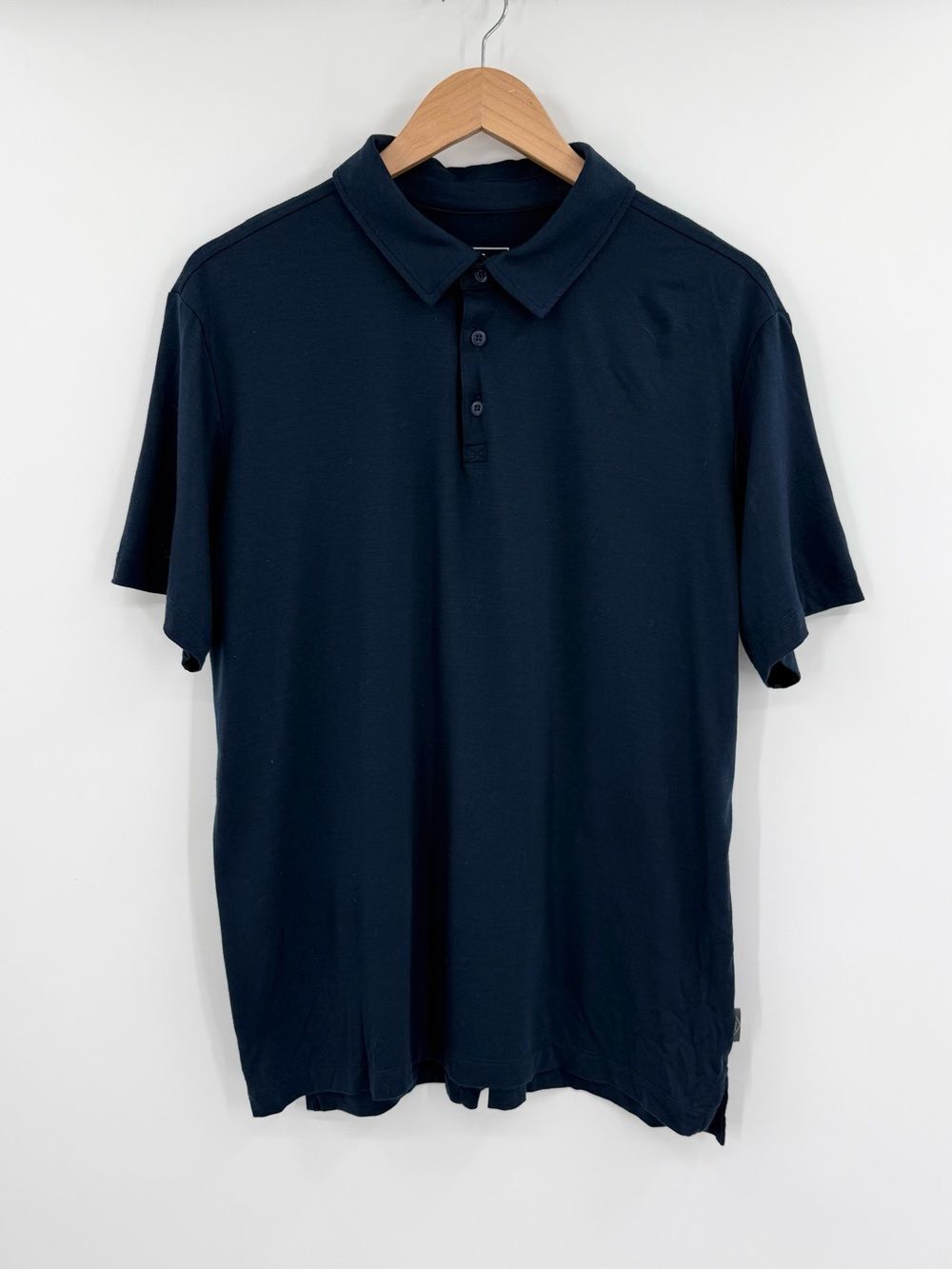 Stio Alpin Lightweight Merino Blend Short Sleeve Polo | Mountain Shadow | Large